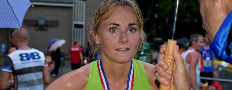 Fleur Baljet 18e In Internationale Ladiesrun Tilburg