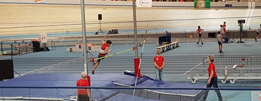 Horror Atleet Sander De Haan Pakt Zilver Bij Polshoog Op CD Indoor