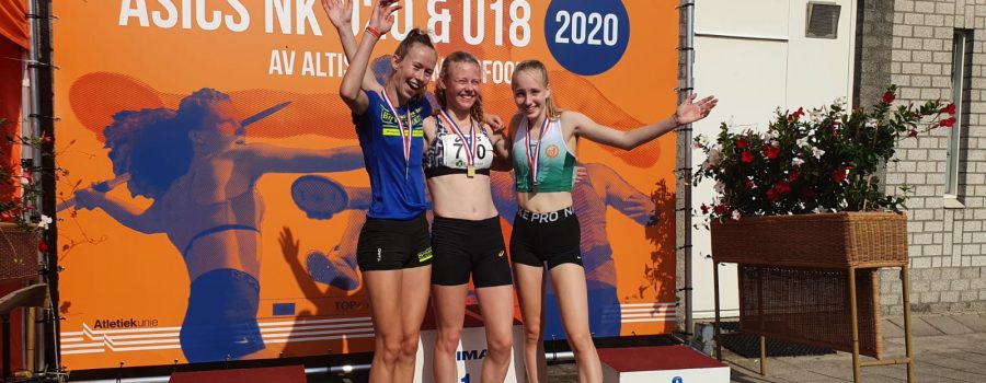 Zilver Voor Femke Yska En Vera De Vries Tijdens NK