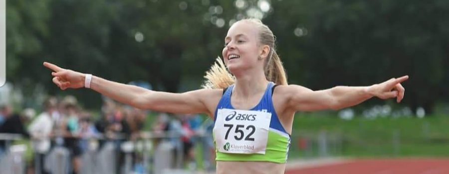 Vera De Vries Nederlands Kampioen 5000 Meter Vrouwen U20.