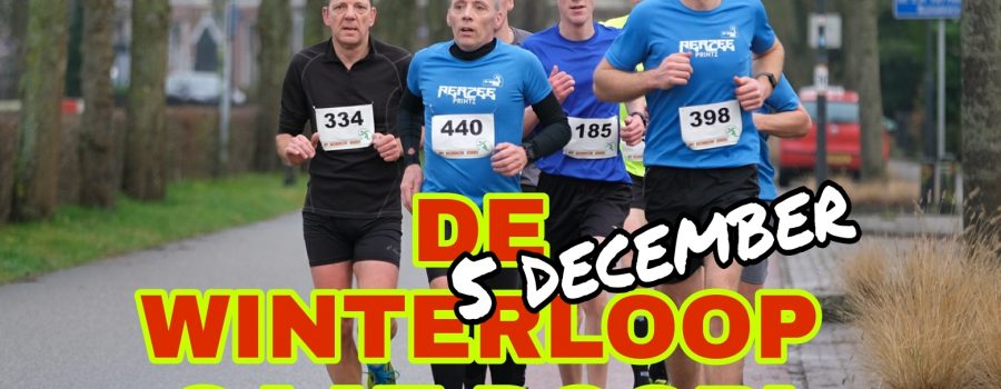 DE WINTERLOOP GAAT DOOR!