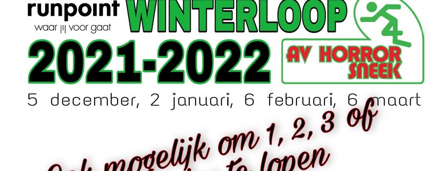 Derde RUNPOINT WINTERLOOP Ook Mogelijk Om In Te Schrijven Voor Kortere Afstand.