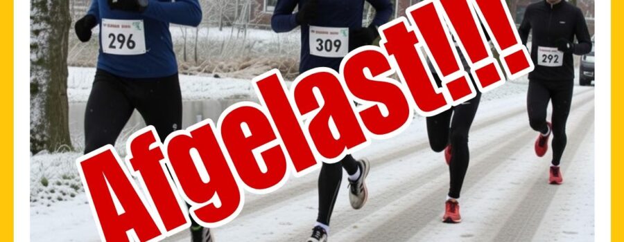 Tweede Winterloop Afgelast, Nieuwjaarsreceptie Uitgesteld